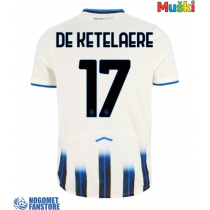 Atalanta Charles De Ketelaere #17 Gostujuci Dres 2025-26 Kratak Rukav